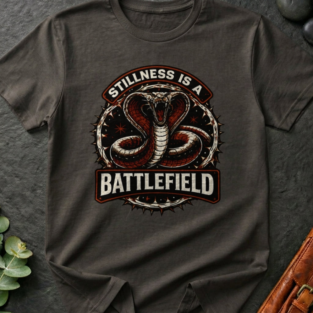 Stillness is a Battlefield T-Shirt