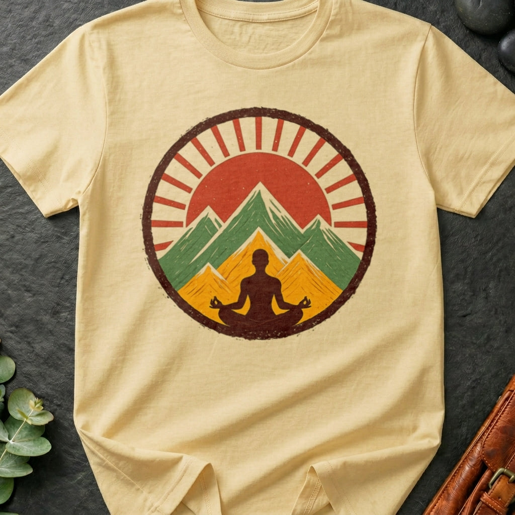 Vintage Yoga Sunrise T-Shirt