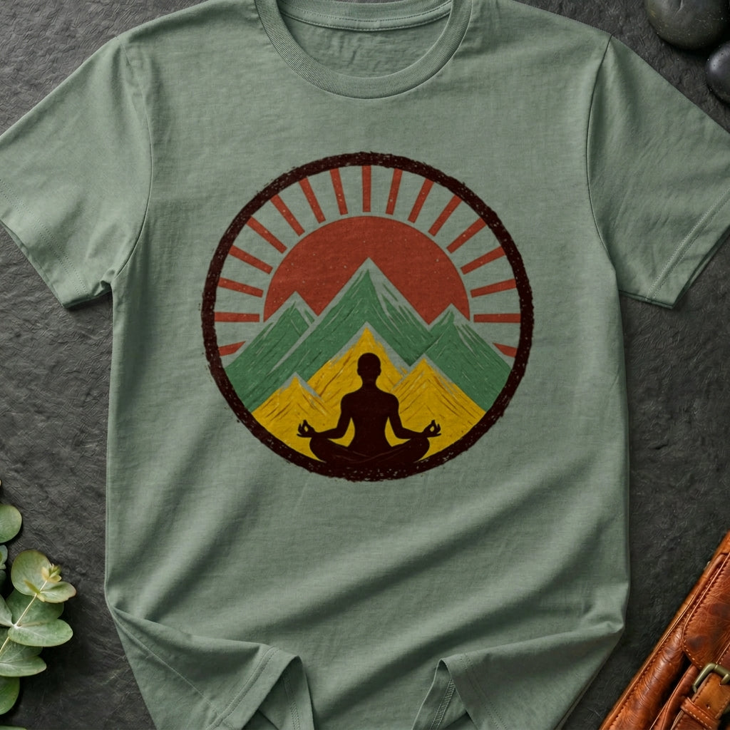 Vintage Yoga Sunrise T-Shirt