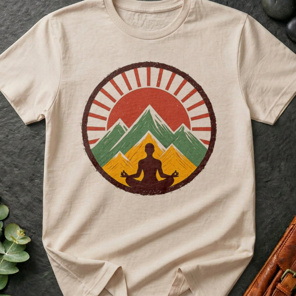 Vintage Yoga Sunrise T-Shirt