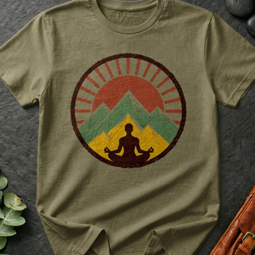 Vintage Yoga Sunrise T-Shirt
