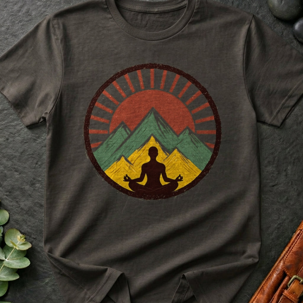 Vintage Yoga Sunrise T-Shirt