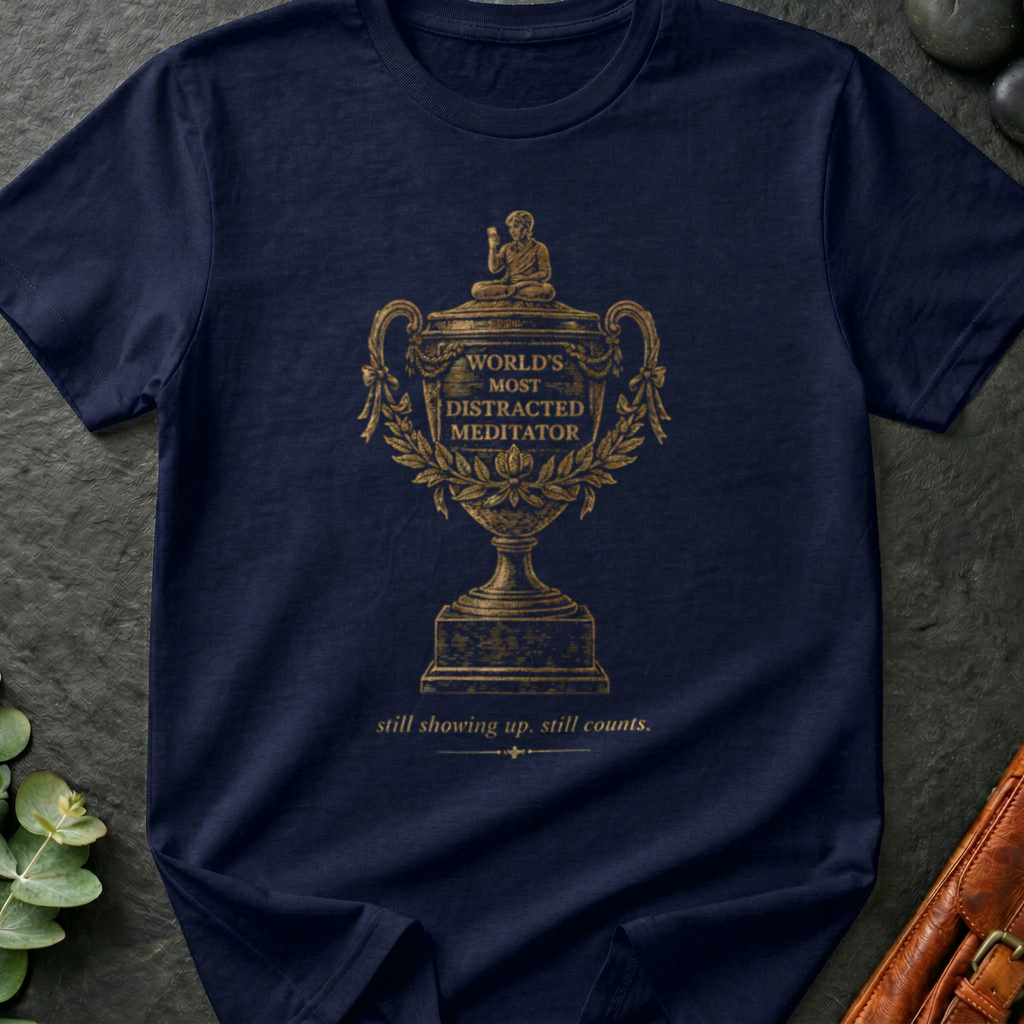 World's Most Distracted Meditator T-Shirt