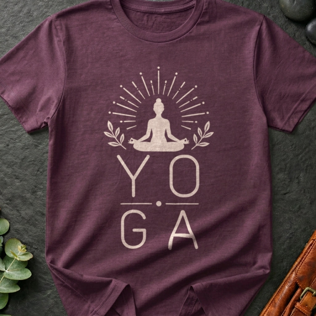 YO.GA Lotus Pose T-Shirt