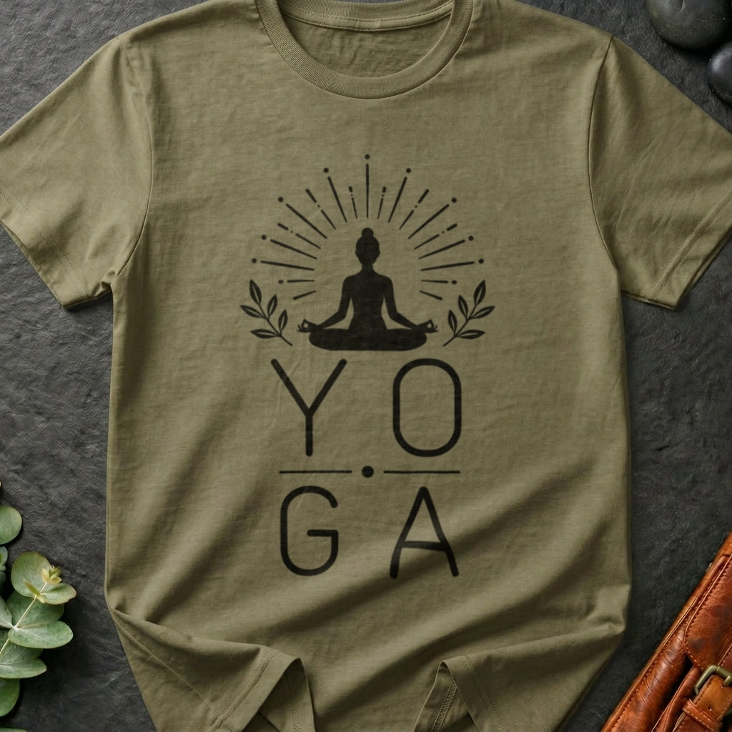 YO.GA Lotus Pose T-Shirt
