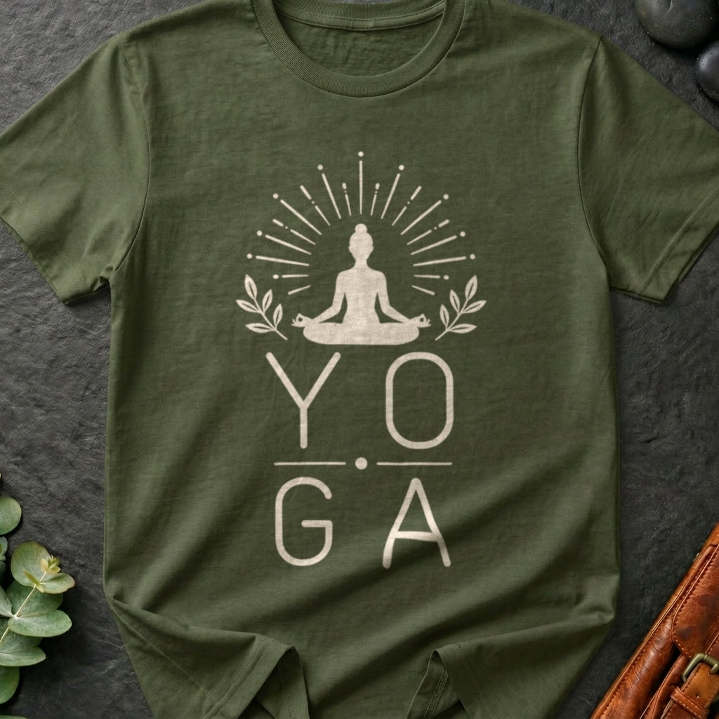 YO.GA Lotus Pose T-Shirt
